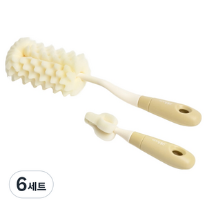 아가방 좋은 젖병솔 세트 58S066403, BEIGE, 6세트