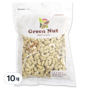 그린너트 구운 캐슈너트, 400g, 10개