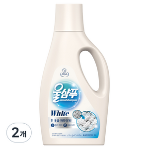 울샴푸 화이트 용기 본품, 2L, 2개