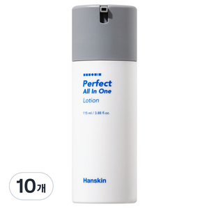 한스킨 퍼펙트 올인원 로션, 10개, 115ml