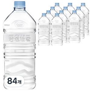 동원샘물 생수 무라벨, 1.1L, 84개