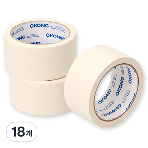 오공 마스킹 테이프 48mm x 20m, 18개