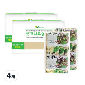황제의아침 헛개나무열매즙 30p, 2.4L, 4개