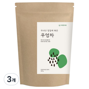 자연지애 국내산 볶은 우엉차, 300g, 1개입, 3개