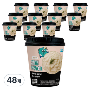멜로우빈 민티 크림 떡볶이, 115g, 48개