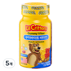 릴크리터스 꾸미바이트 비타민, 70정, 5개
