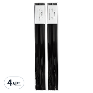 아제르퍼시픽 디퓨저 섬유 스틱 레스쁘리 A-B20, 블랙, 10개입, 4세트