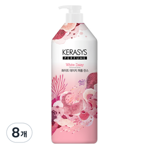 케라시스 퍼퓸 린스 화이트 데이, 1L, 8개