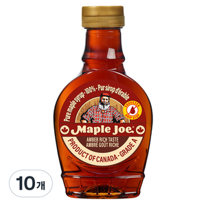 메이플조 메이플 시럽, 450g, 10개