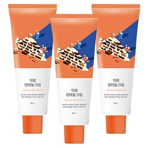 라운드랩 약콩 판테놀 크림, 80ml, 3개