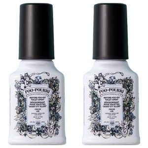 푸리 화장실탈취제 본품, 59ml, 2개, 프레쉬에어