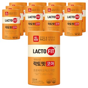 락토핏 코어 유산균 60p, 120g, 10개