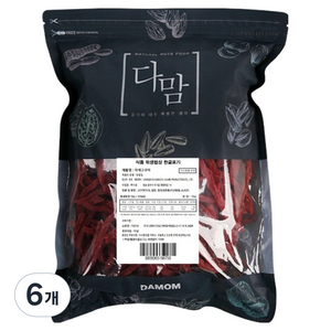 다맘 자색고구마, 1kg, 6개