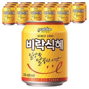 팔도 비락식혜, 238ml, 18개
