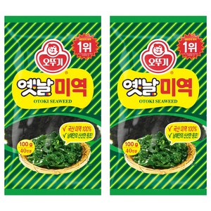 오뚜기 옛날 미역, 100g, 2개