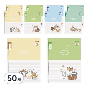 펜피아 1000 초등 스프링노트 3-6영어, 50개, 랜덤발송