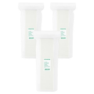 이니스프리 스킨팩 전용 5겹 화장솜, 3개, 80매입