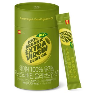 대상웰라이프 헤이N 유기농 엑스트라버진올리브오일 스틱 30p, 300g, 1개