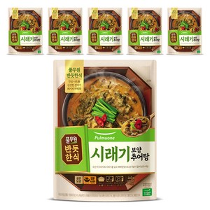 반듯한식 시래기 보양 추어탕, 460g, 6개