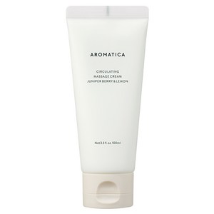아로마티카 쿨링 릴리프 마사지 바디크림 주니퍼베리 & 레몬, 100ml, 1개