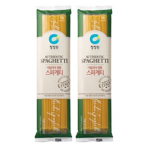 청정원 이탈리아 정통 스파게티면, 500g, 2개