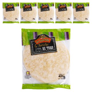 라카나스타 밀 또띠아 25cm, 420g, 6개