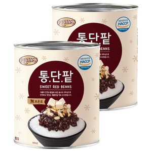 (주)동서 리치스 통단팥, 2개, 3kg