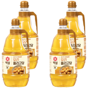백설 요리 올리고당, 2.45kg, 4개