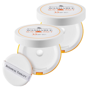 보타니컬테라피 워셔블 썬팩트 유아 선크림 SPF35 PA++, 15g, 2개