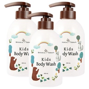 보타니컬테라피 키즈 바디워시, 450ml, 3개
