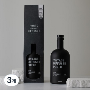 소소모소 대용량 블랙보틀 디퓨저, 3개, 500ml, 피톤치드