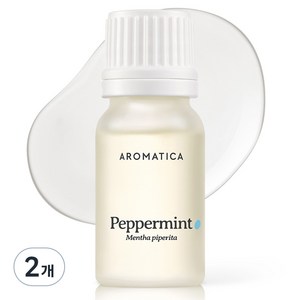 아로마티카 페퍼민트 에센셜 오일, 10ml, 2개