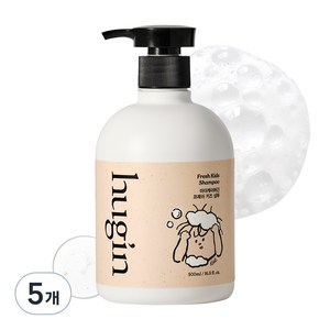 마더케이 허긴 프레쉬 키즈 샴푸, 500ml, 5개