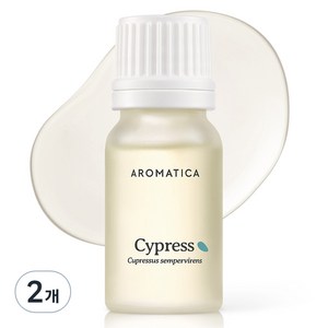 아로마티카 사이프러스 에센셜 오일, 10ml, 2개