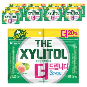 오리온 더 자일리톨 리필백, 61.2g, 20개