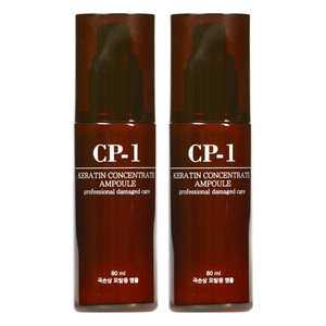 씨피원 케라틴 극손상 모발용 헤어앰플, 80ml, 2개