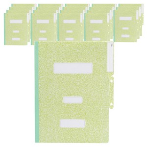 PP 청천화일 HC0087 A4, 녹색, 20개