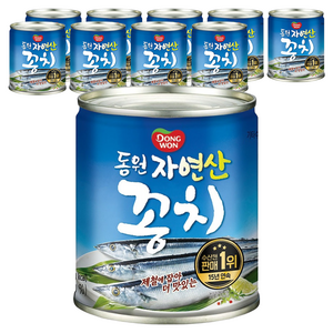 동원 꽁치 원터치 통조림, 230g, 10개