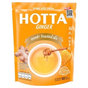 호타 꿀생강차, 14g, 1개, 10개입