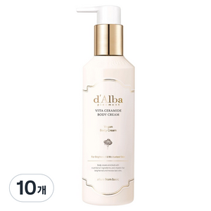 달바 비타 세라마이드 바디 크림, 270ml, 10개