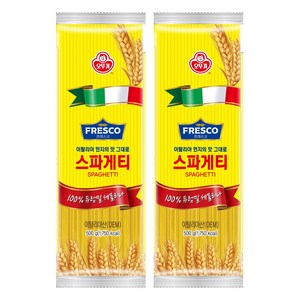 오뚜기 프레스코 스파게티 면, 500g, 2개