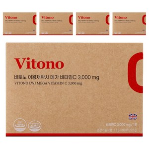 비토노 이왕재박사 메가 비타민C 3000mg, 5박스, 270g