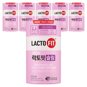 락토핏 슬림 유산균, 120g, 6개