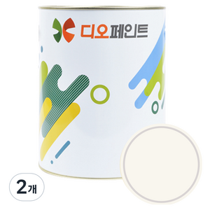 디오페인트 세라믹 플러스 결로 곰팡이 방지용 페인트, 뉴트럴2 로얄화이트, 5.3kg, 2개