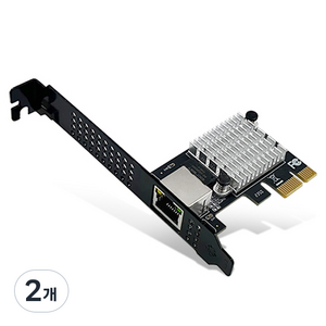 ipTIME 2.5기가비트 랜카드 데스크탑용, ipTIME PX2500SE, 2개