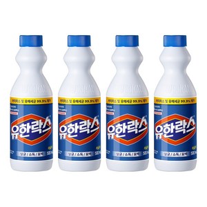 유한락스 레귤러, 500ml, 4개