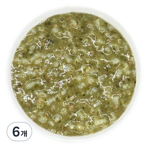짱죽 실온이유식 9개월부터 중기 죽2, 한우랑아욱죽, 6개, 160g