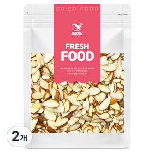 고래거너 아몬드 슬라이스, 1kg, 2개