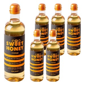 산내들농원 사양벌꿀, 1kg, 6개