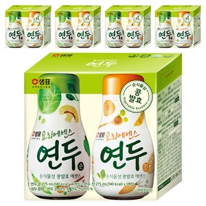 샘표 연두 진 275m + 연두 순 275ml, 550ml, 5세트